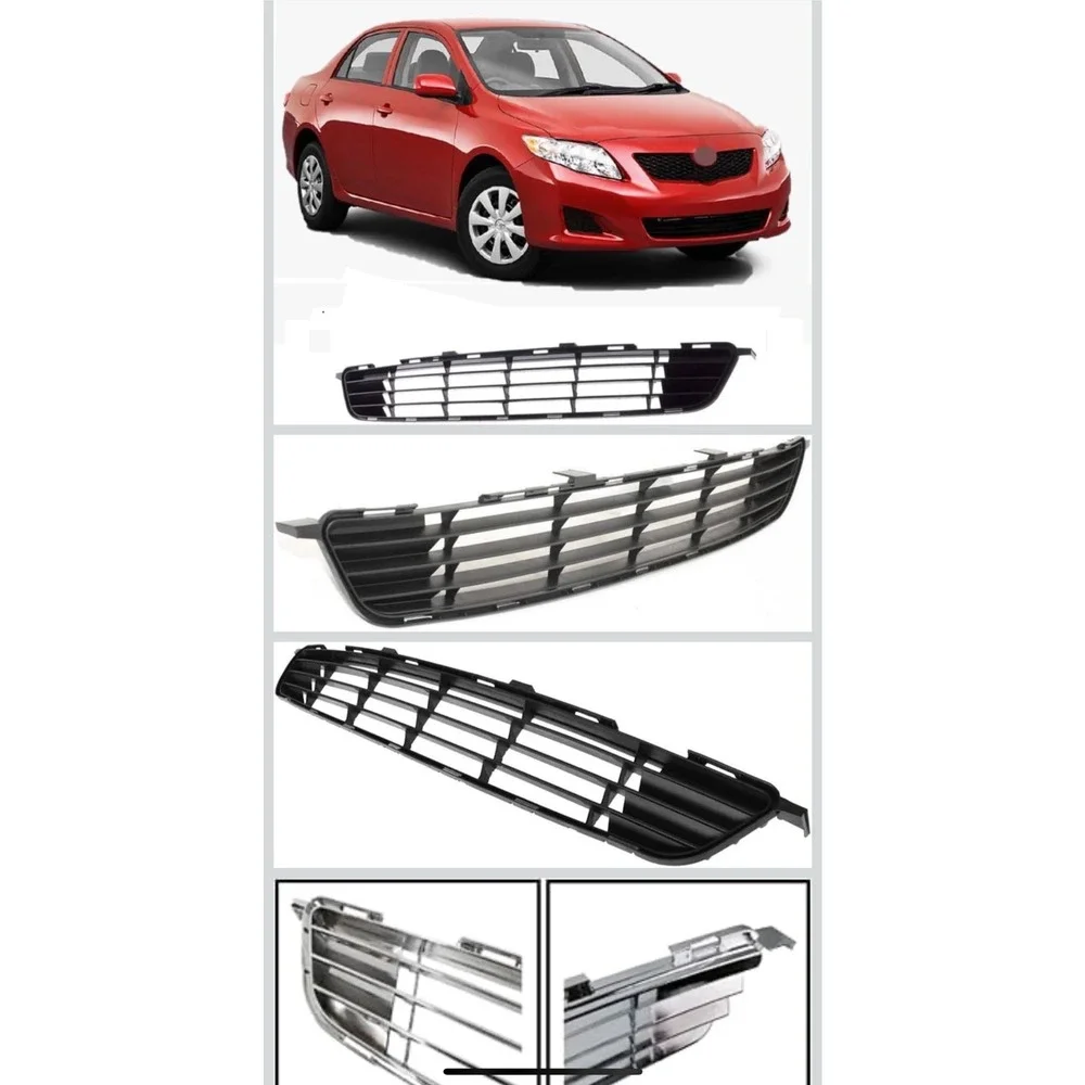 Front Bumper Grille for Toyota Corolla 2009 2010 Sedan Lower New